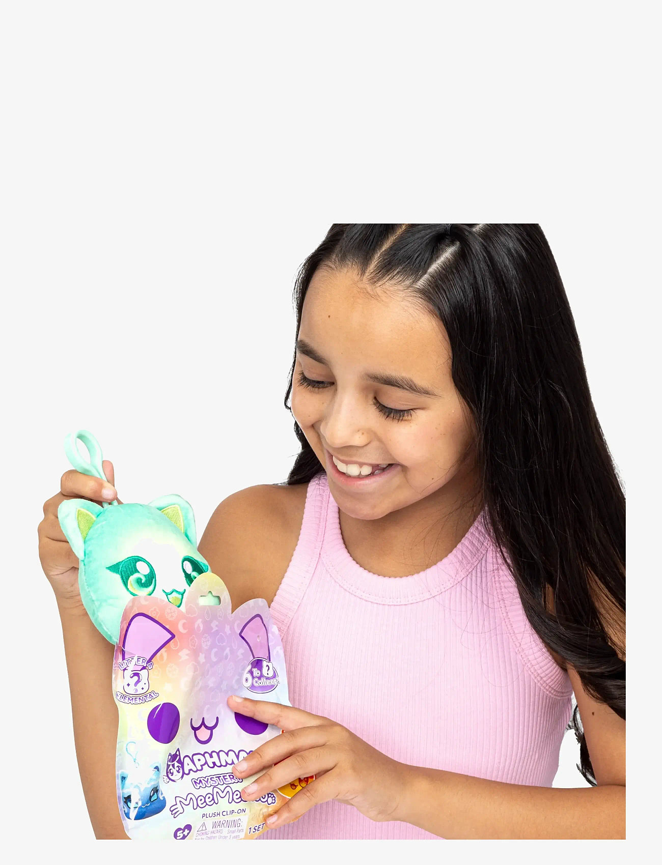 Aphmau - Aphmau Elemental Plush Clip-Ons In CDU Asst. - actionfigurer - muti - 3