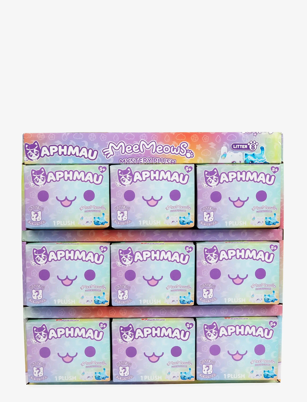 Aphmau - Aphmau Elemental Plush Clip-Ons In CDU Asst. - actionfigurer - muti - 5