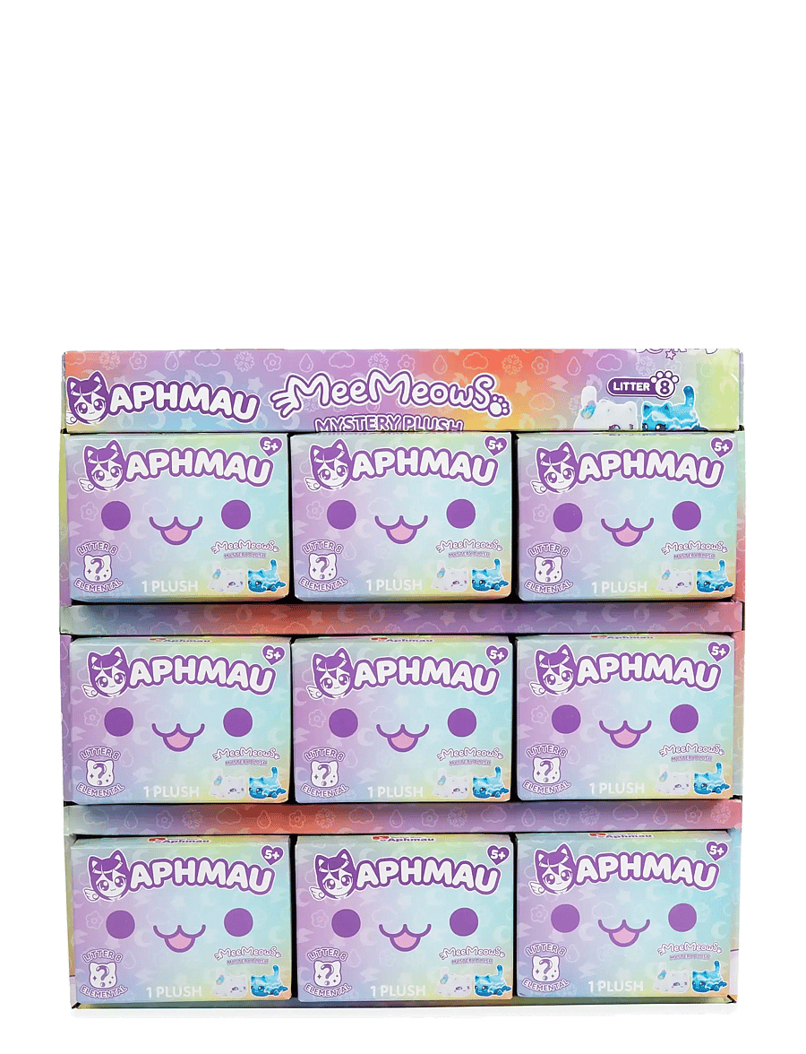 Aphmau - Aphmau Elemental Plush Clip-Ons In CDU Asst. - actionfigurer - muti - 5
