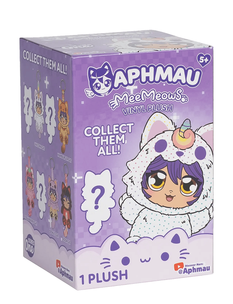 Aphmau - Aphmau Vinyl Plush Bag Charm 15cm Asst. - mjuka leksaker - multi - 2