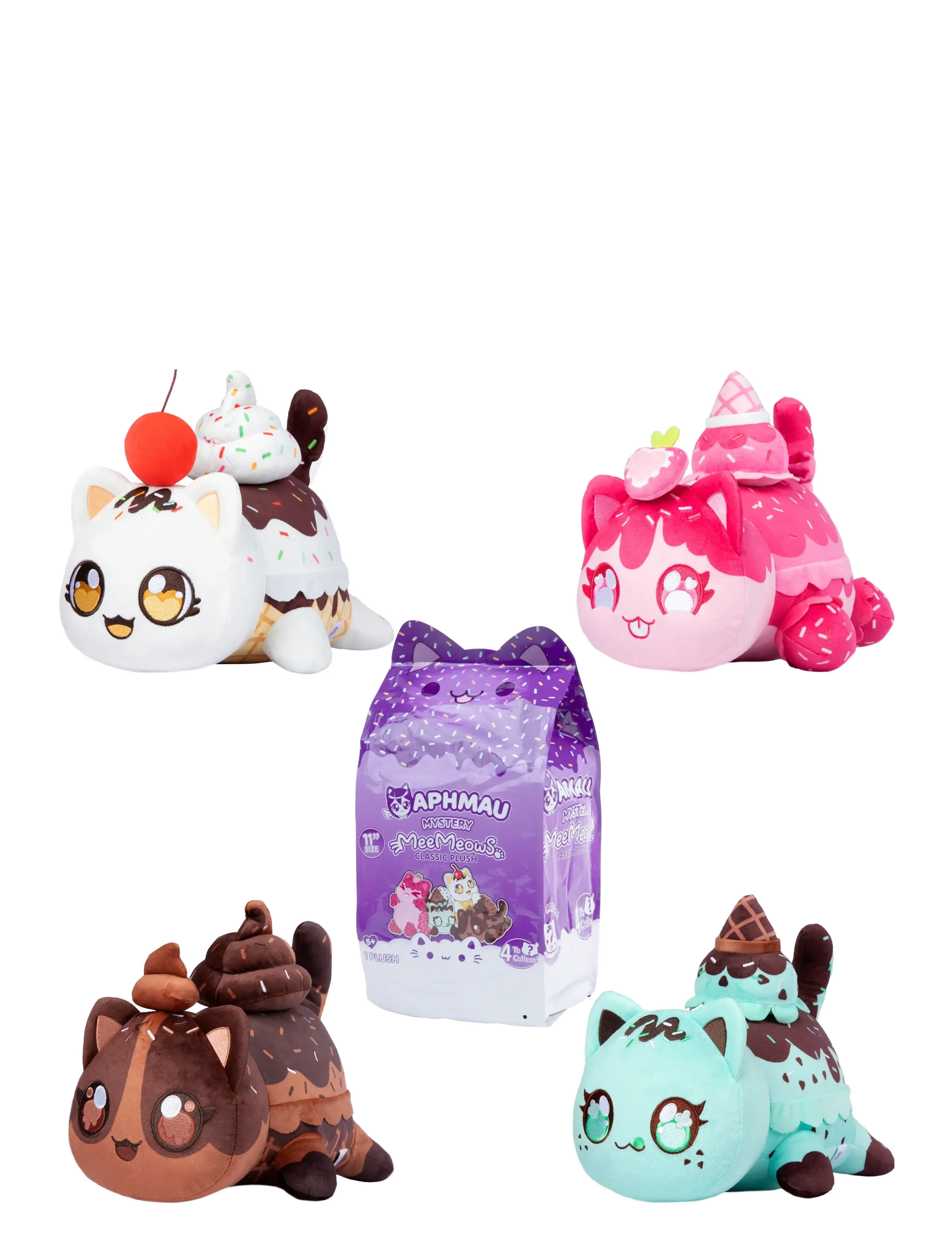 Aphmau - Aphmau Mystery Plush Large 28 cm Ice Cream Asst. - muti - 1