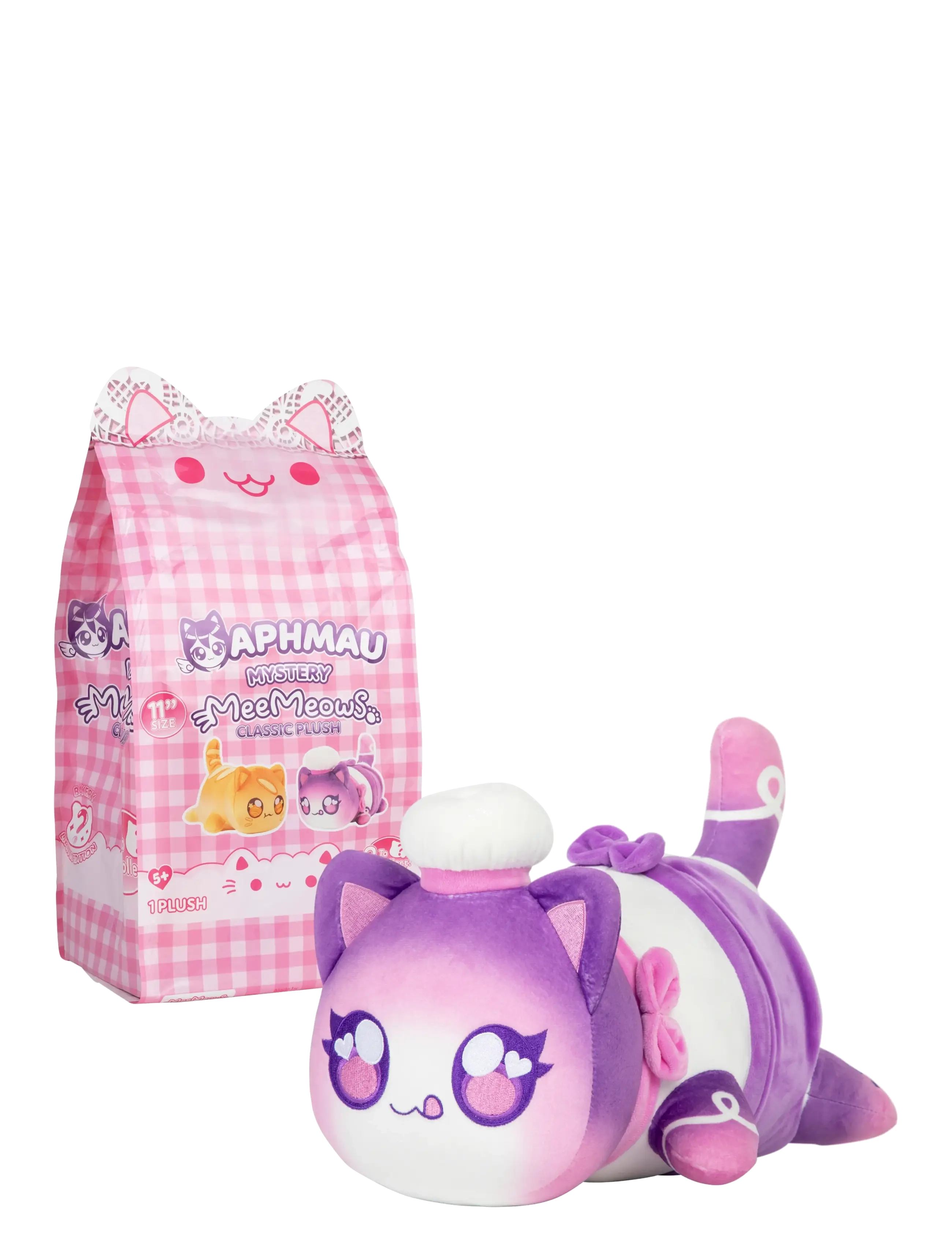 Aphmau - Aphmau Mystery Plush 28cm Bakery Asst. - julegaver under 500kr - multi - 5
