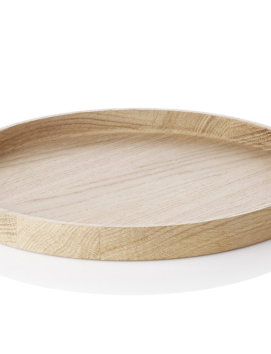 applicata - Luna - kerzenständer - oak/black - 2