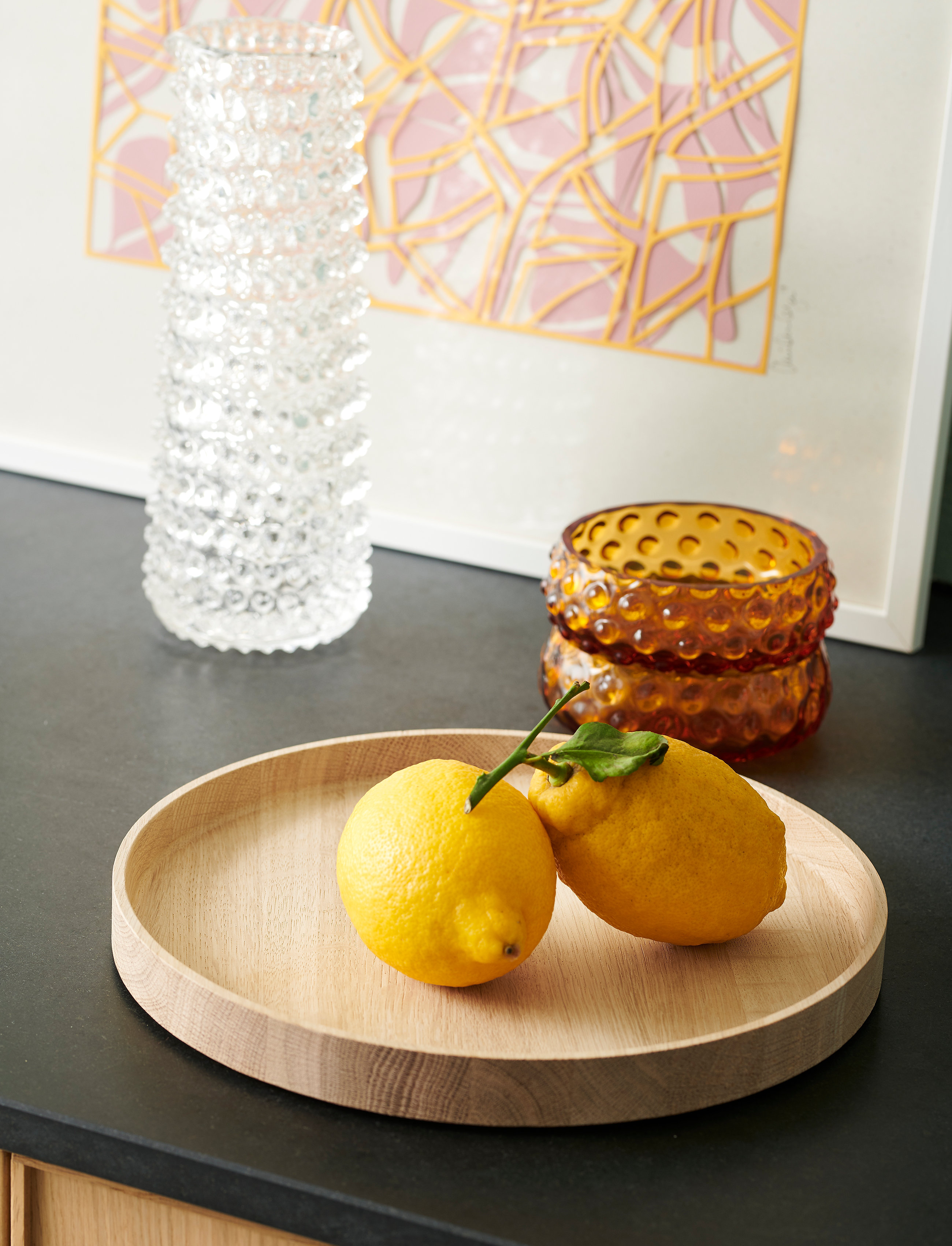 applicata Luna Tray, One Size, Dining & Table Accessories, Braun - Trays, Homeware