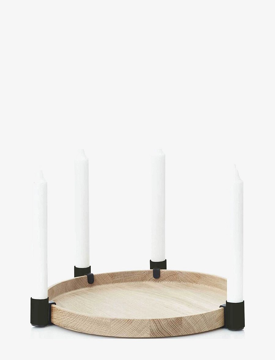 applicata - Luna MAXI - küünlajalad - oak/black - 1