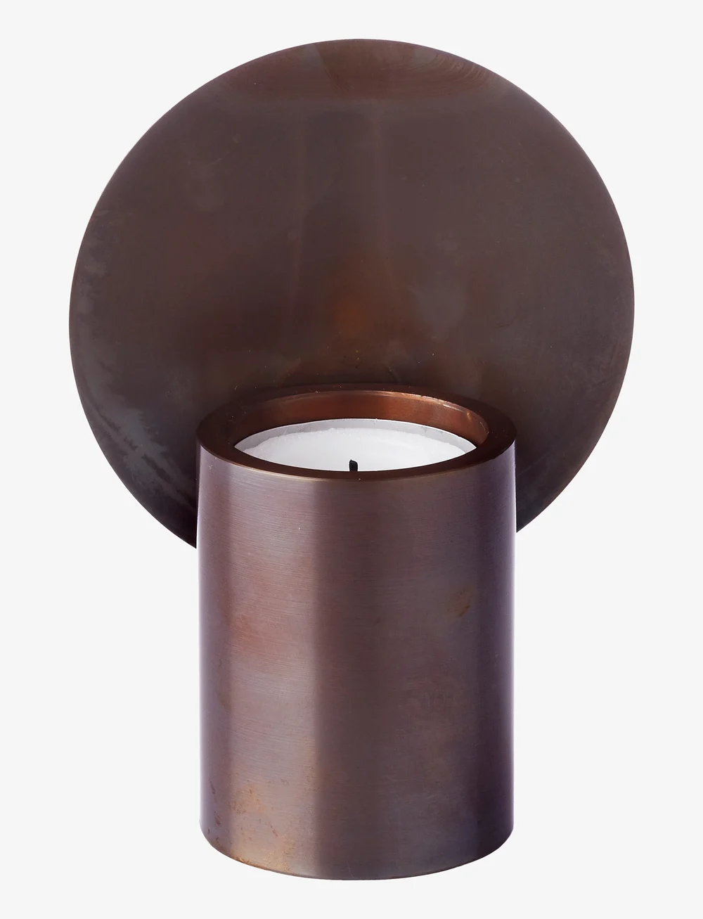 applicata - GLOW tealight - ljusstakar & ljushållare - brown brass - 0