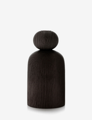 applicata - SHAPE, Ball vase - kleine vasen - black stained oak - 0
