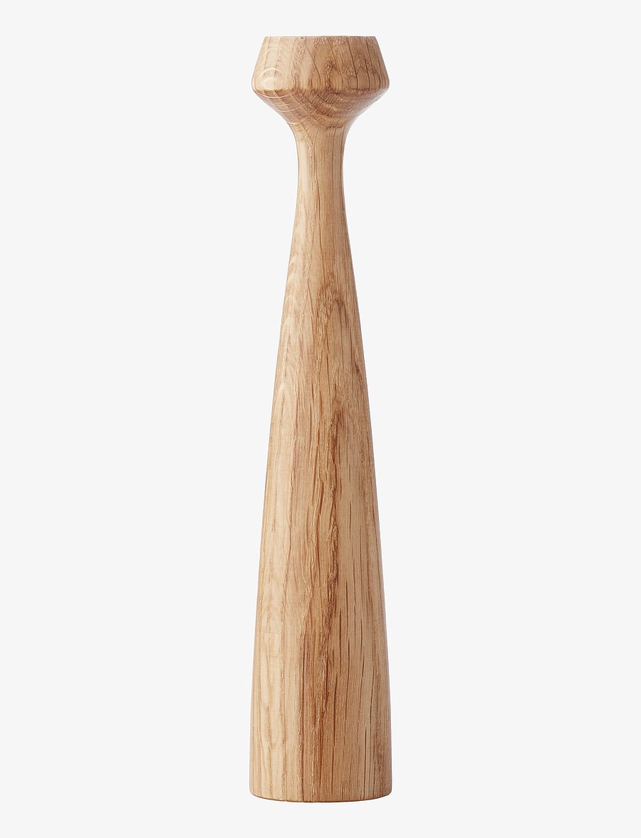 applicata - Lily candleholder - teelichthalter - oiled oak - 1