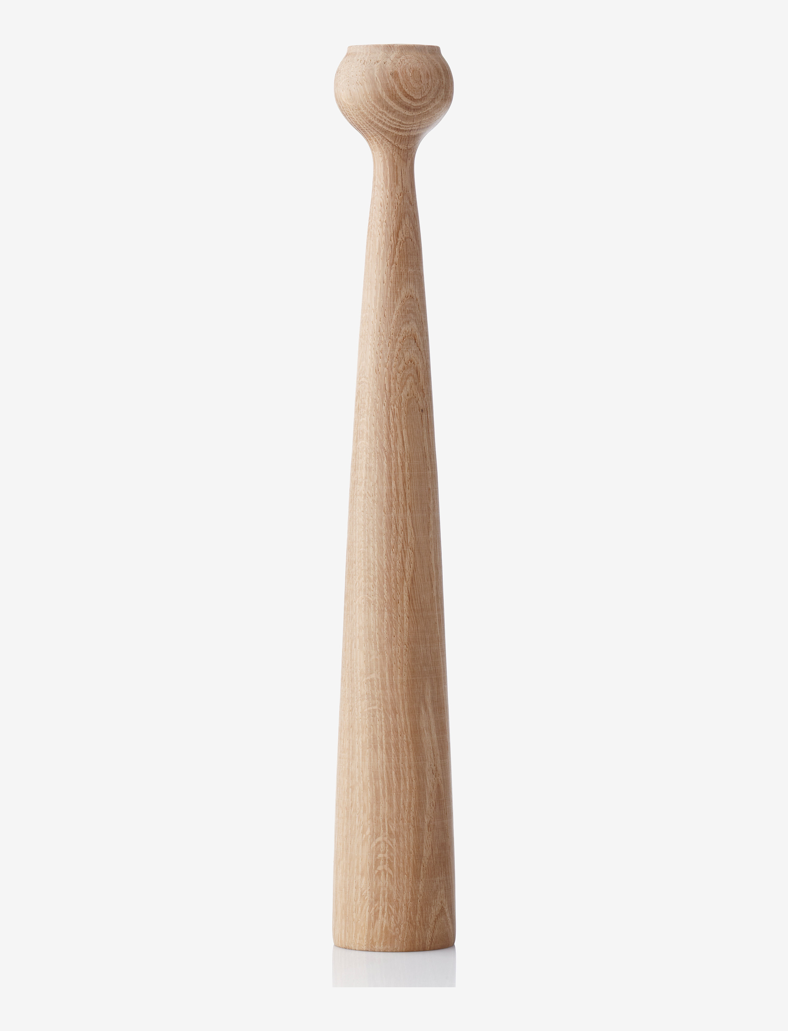 applicata Tulip Candleholder, H:33.5 cm, Beige, Lysestager & Lanterner > Lysestager, Unisex