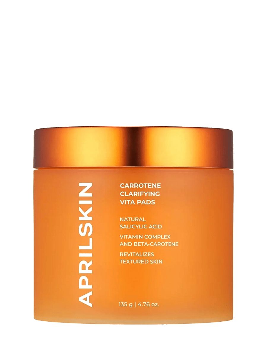 Aprilskin - Aprilskin - Carrotene Clarifying Vita Pads (60pcs.) - näo koorimine - clear - 0