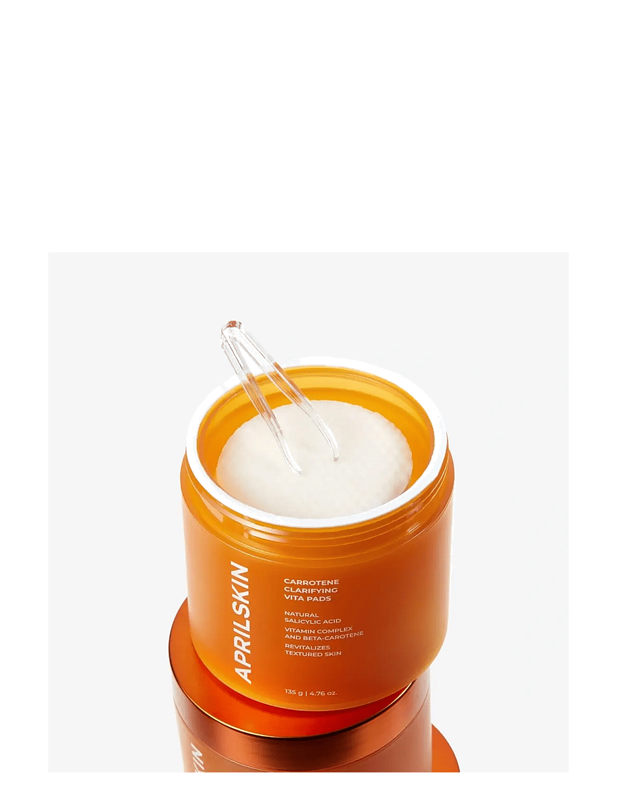 Aprilskin - Aprilskin - Carrotene Clarifying Vita Pads (60pcs.) - näo koorimine - clear - 1