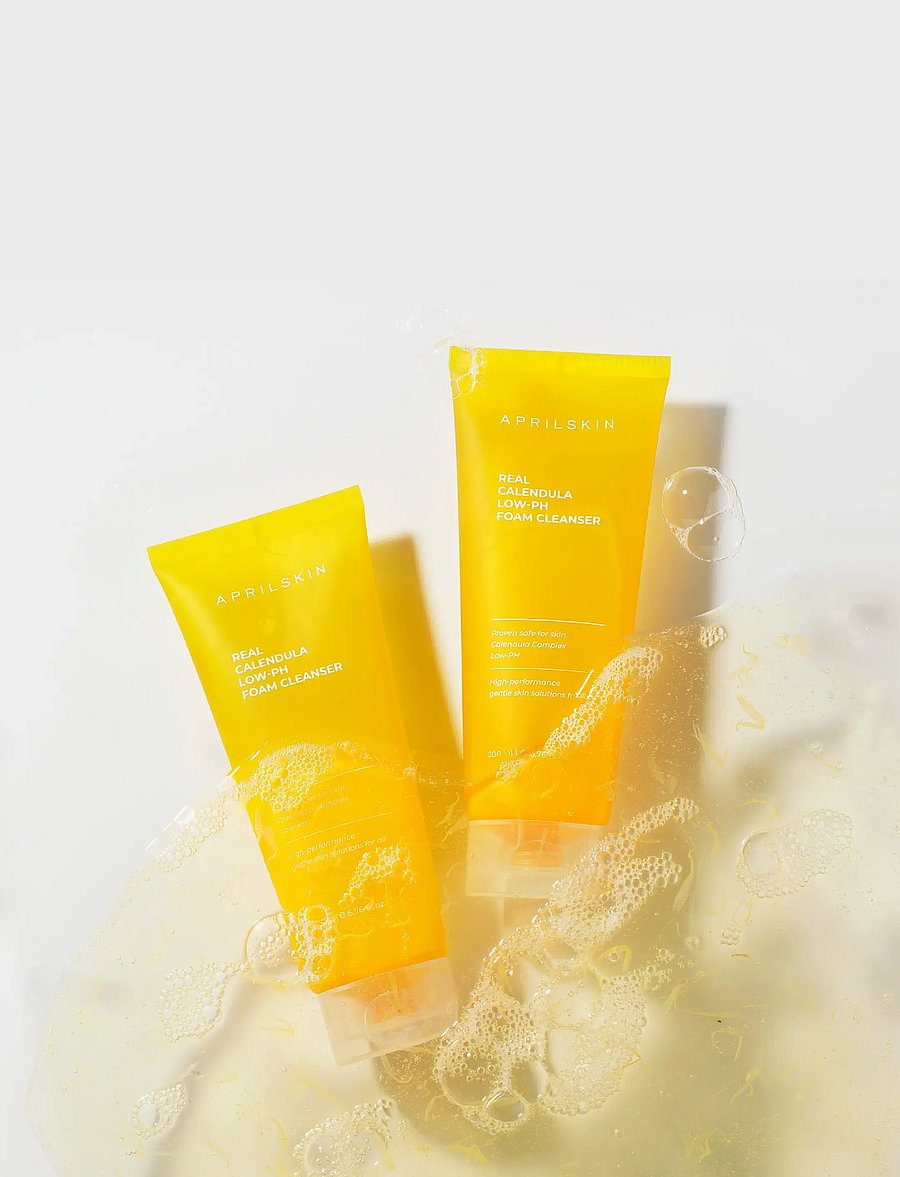 Aprilskin - Aprilskin - Calendula Low Ph Gel Cleanser (200g.) - näopesu - clear - 0