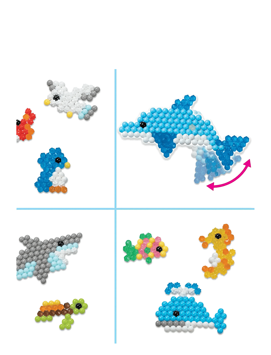 Aquabeads - ABS31769 - kreasæt - multicolor - 2