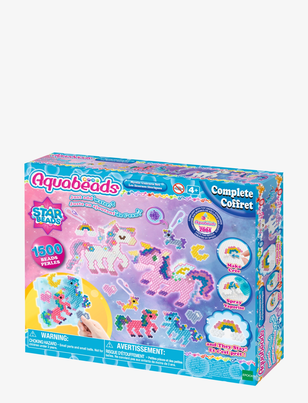 Aquabeads Mystic Unicorn Set, Børn, Pearls, Multi/mønstret, Str: ONE SIZE