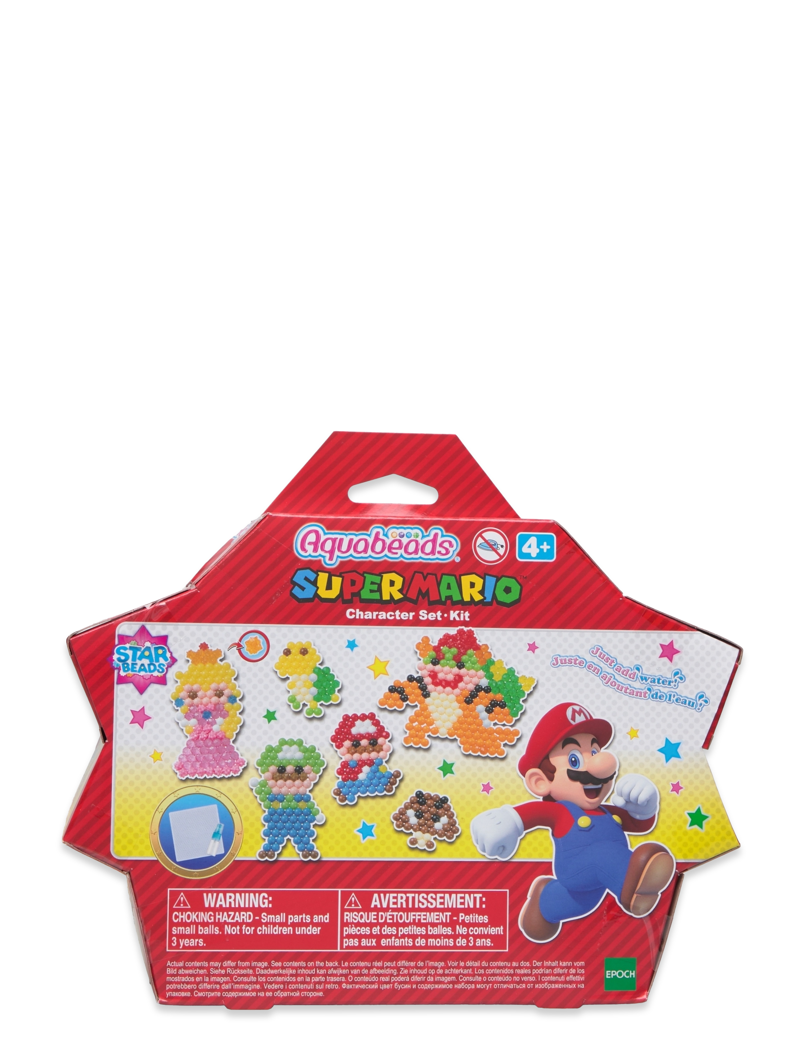 Aquabeads Super Mario Character Set (W/ Star Beads), Børn, Pearls, Multi/mønstret, Str: ONE SIZE