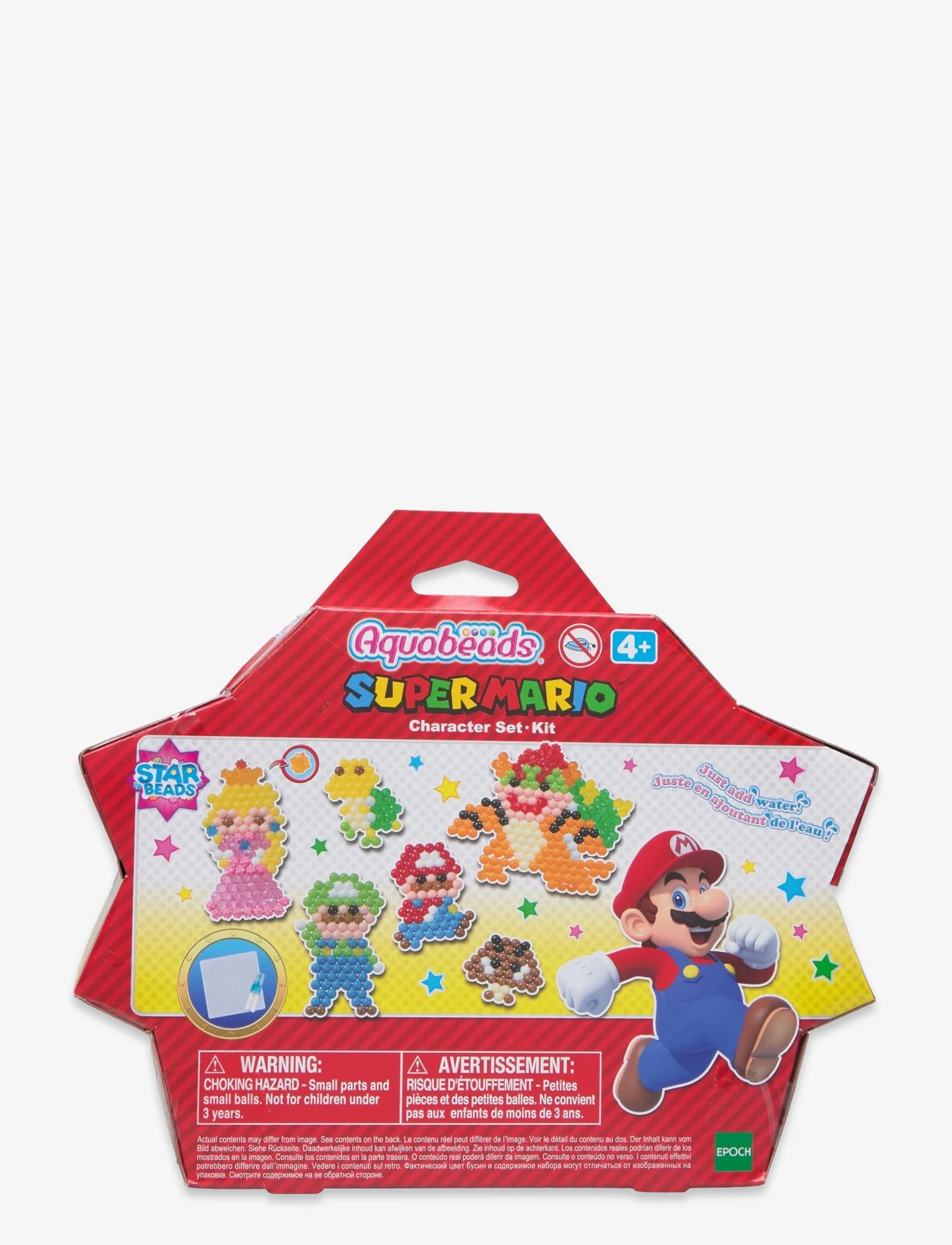 Aqua Beads - Super Mario Character Set (w/ Star Beads) - perler - multicolor - 0