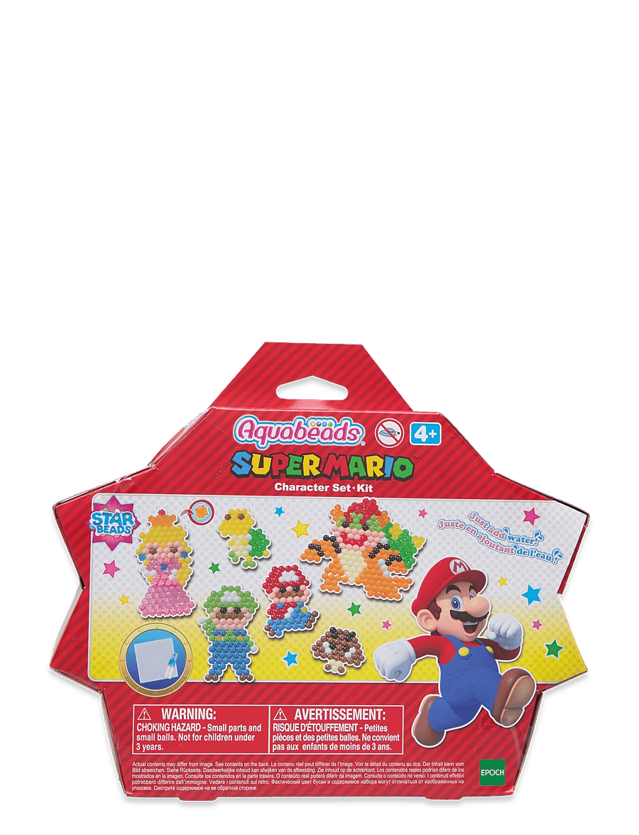 Aquabeads - Super Mario Character Set (w/ Star Beads) - föndur - multicolor - 0