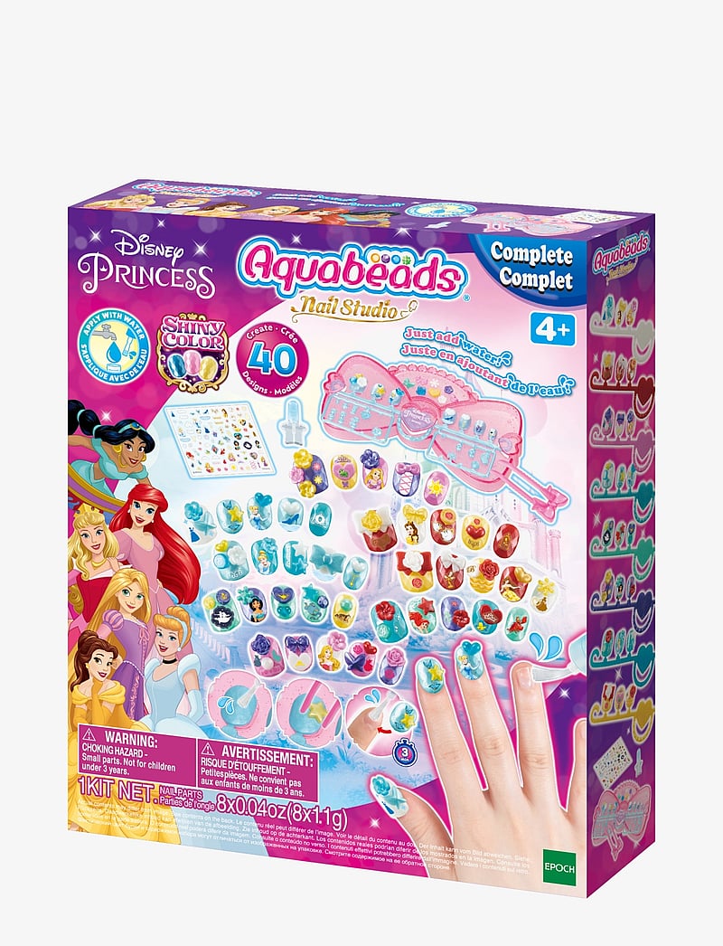 Aquabeads - ANS Aquabeads Nail Studio - Disney Princess - föndursett - mixed - 1