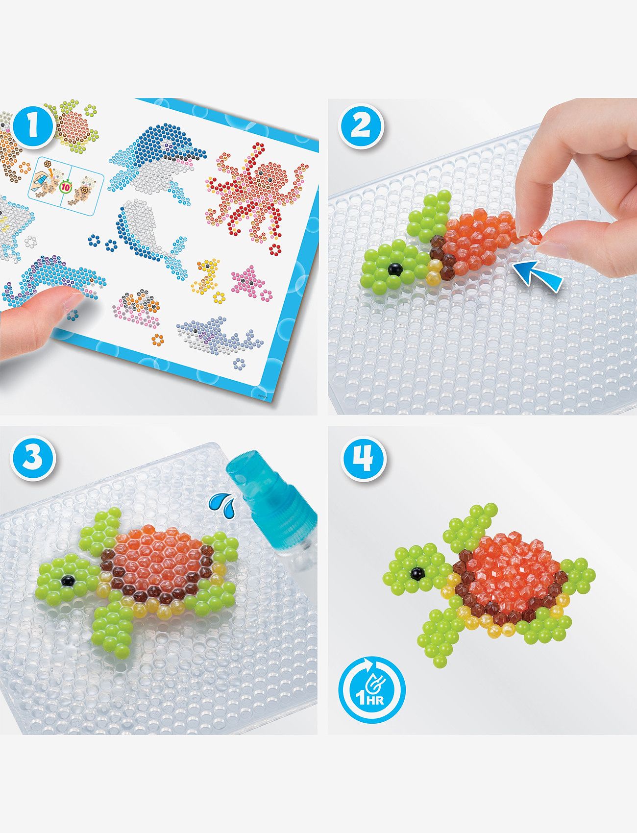 Aquabeads - Ocean Splash Scene - helmet - mixed - 2