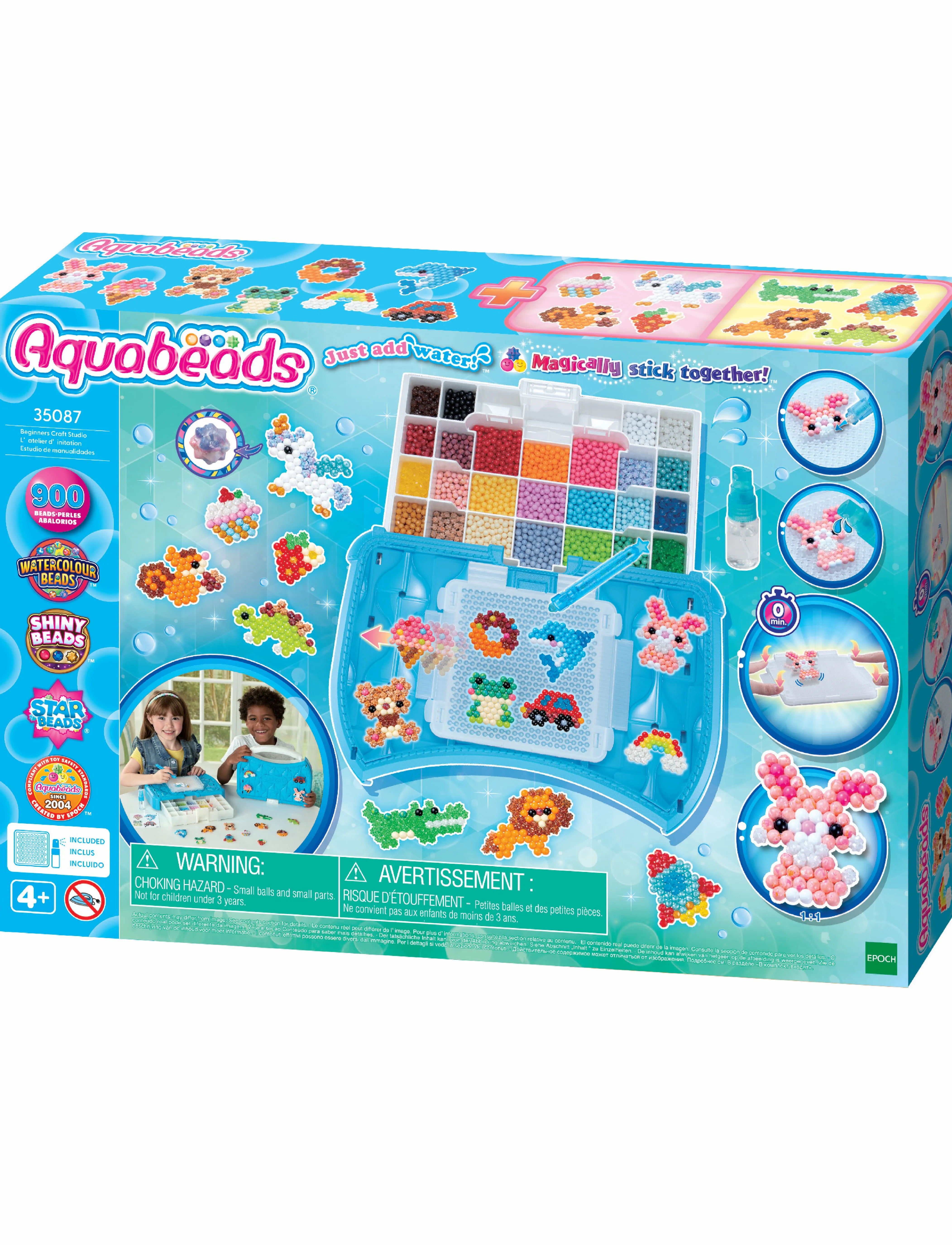 Aquabeads Beginners Craft Studio, One Size, Multi/patterned, Håndværk > Håndværkssæt, Børn
