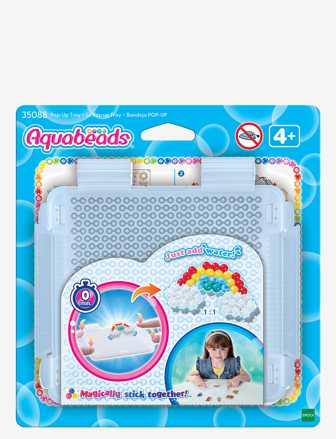 Aquabeads - Pop-Up Tray - kreasæt - mixed - 1