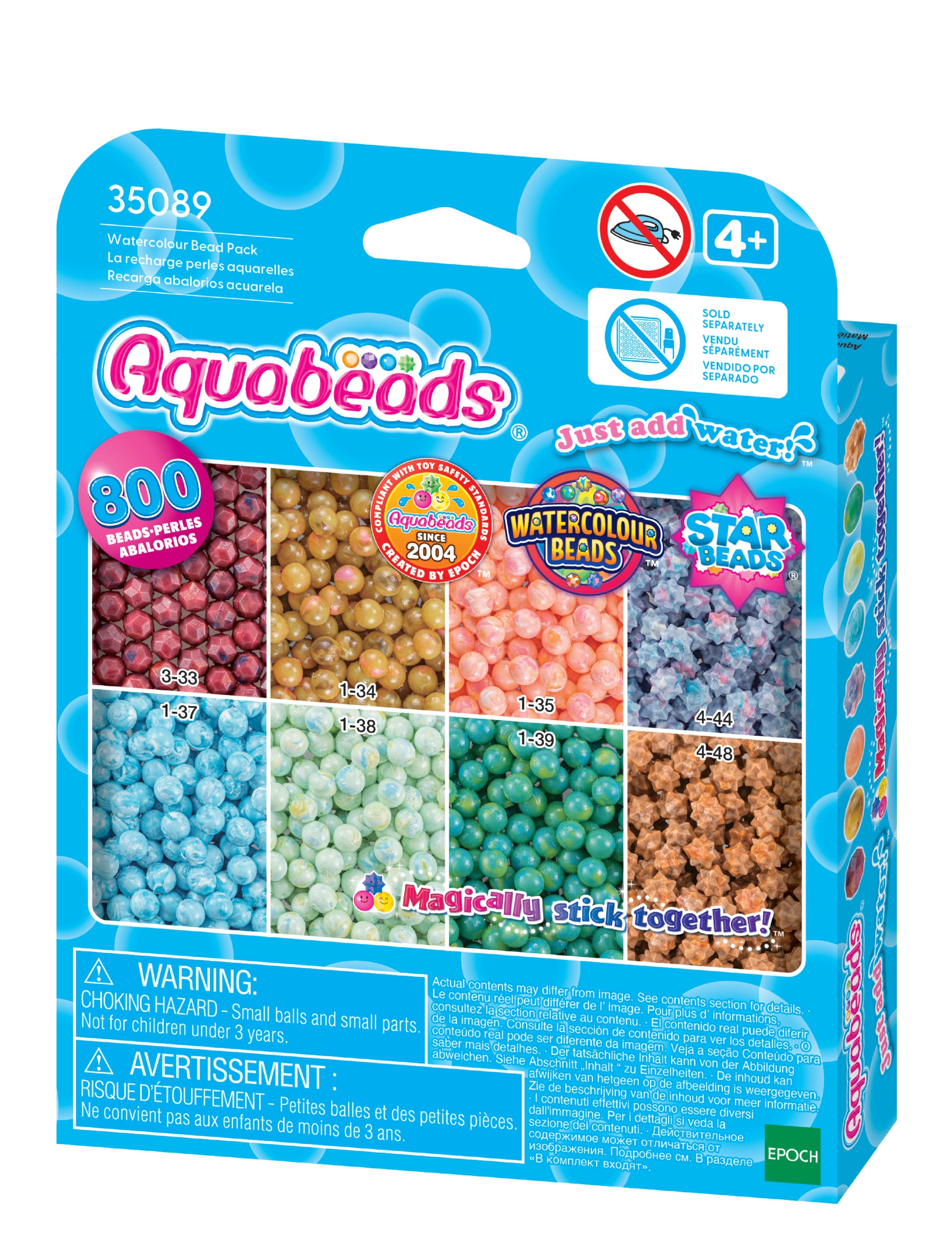 Aquabeads Aquabeads marmorpärlor refill - 4 for 3 - MIXED / multi
