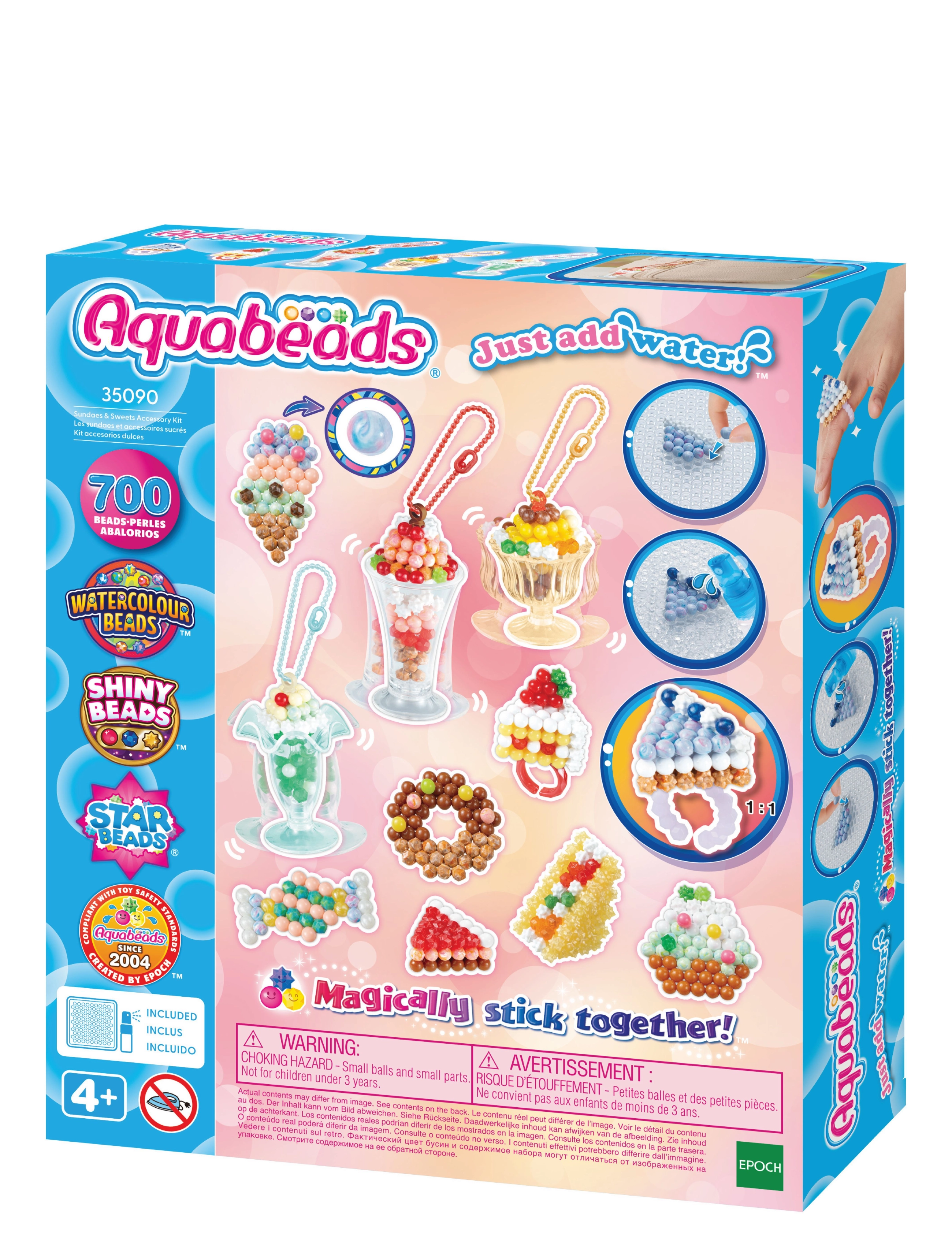 Aquabeads Sweet Accessories Craft Kit, Børn, Craft Sæt, Multi/mønstret, Str: ONE SIZE