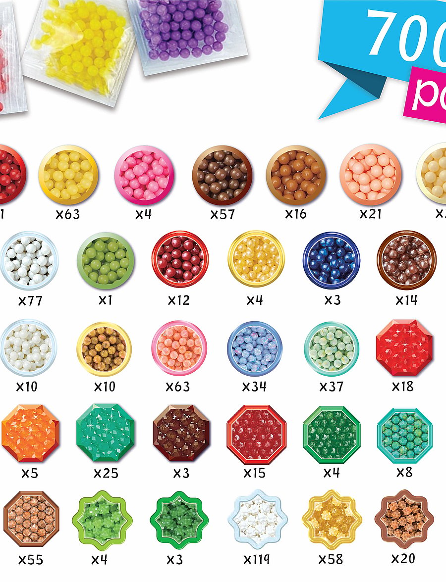 Aquabeads - Sweet Accessories Craft Kit - föndursett - mixed - 4