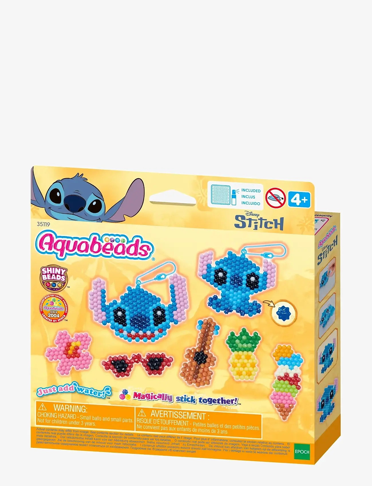 Aquabeads - Stitch Keychain Craft Kit - kreasæt - mixed - 1