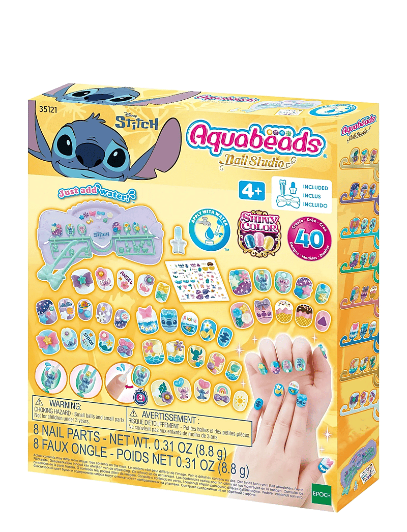 Aquabeads - Stitch Nail Designer Kit - smykker & accessories - mixed - 1
