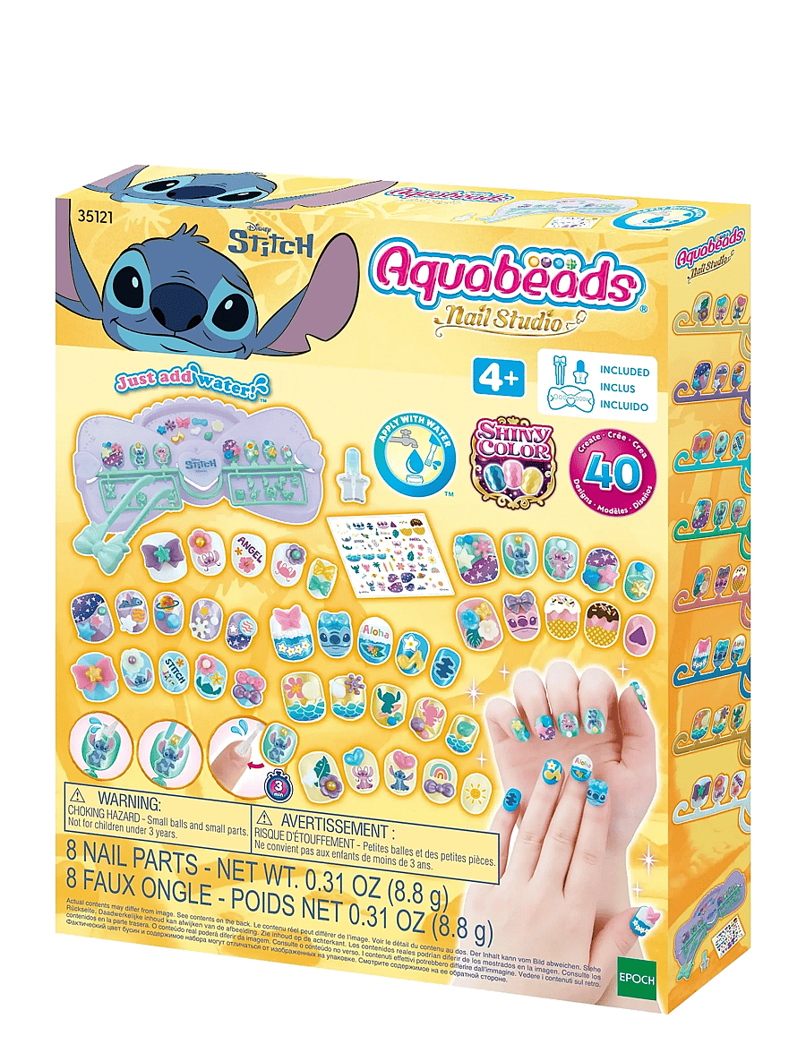 Aquabeads - Stitch Nail Designer Kit - smykker & accessories - mixed - 0