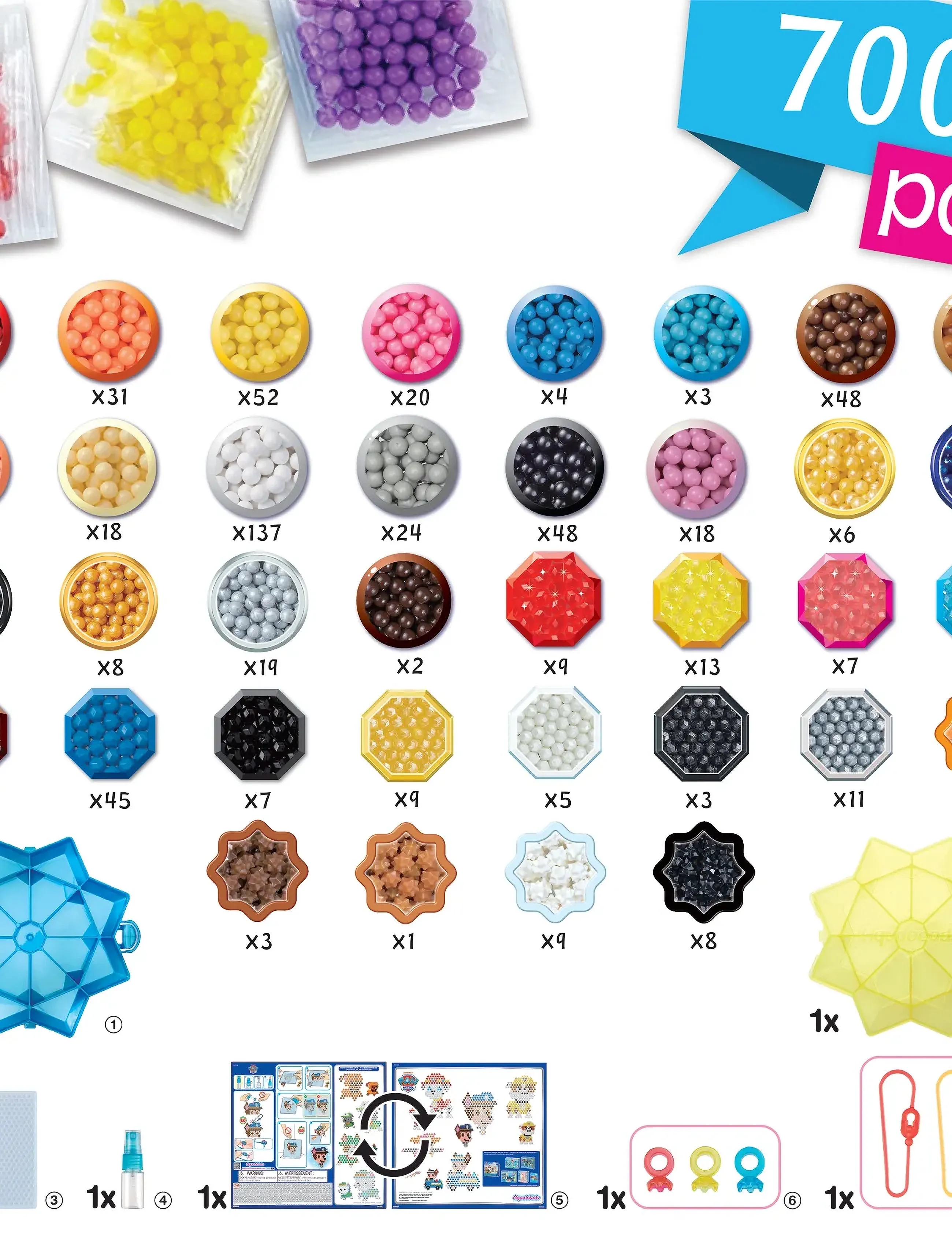 Aquabeads - Paw Patrol Mega Craft Kit - perler - mixed - 4