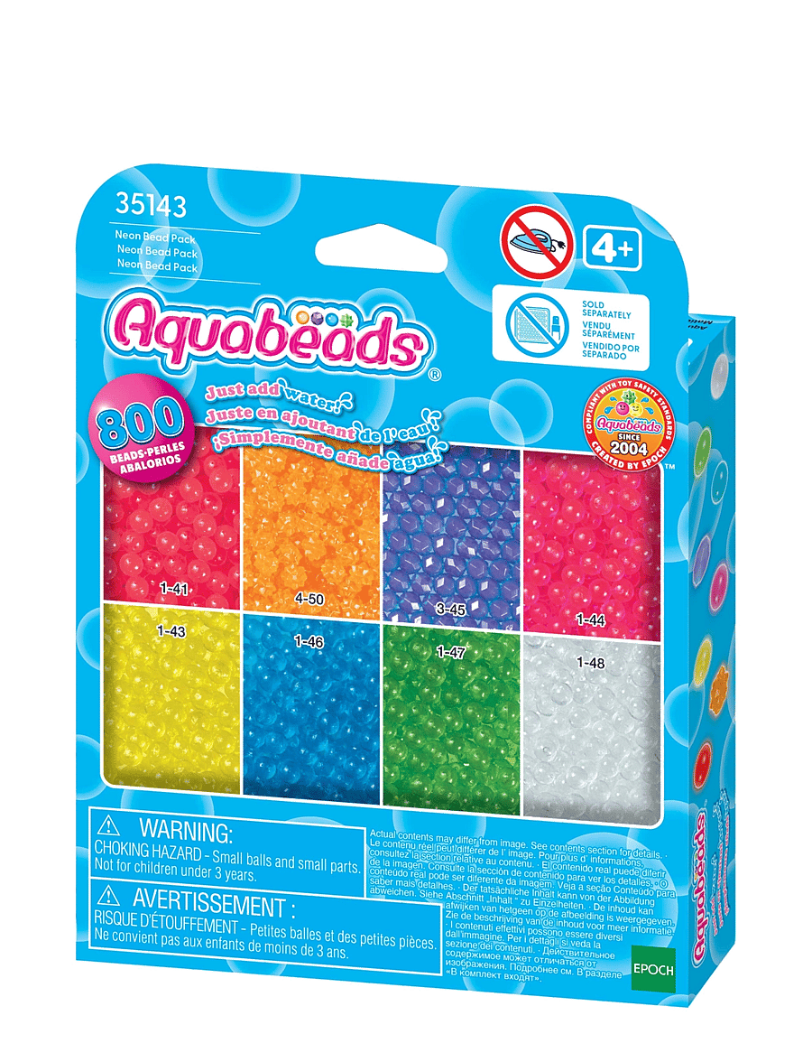 Aquabeads - Neon Bead Pack - perler - mixed - 0