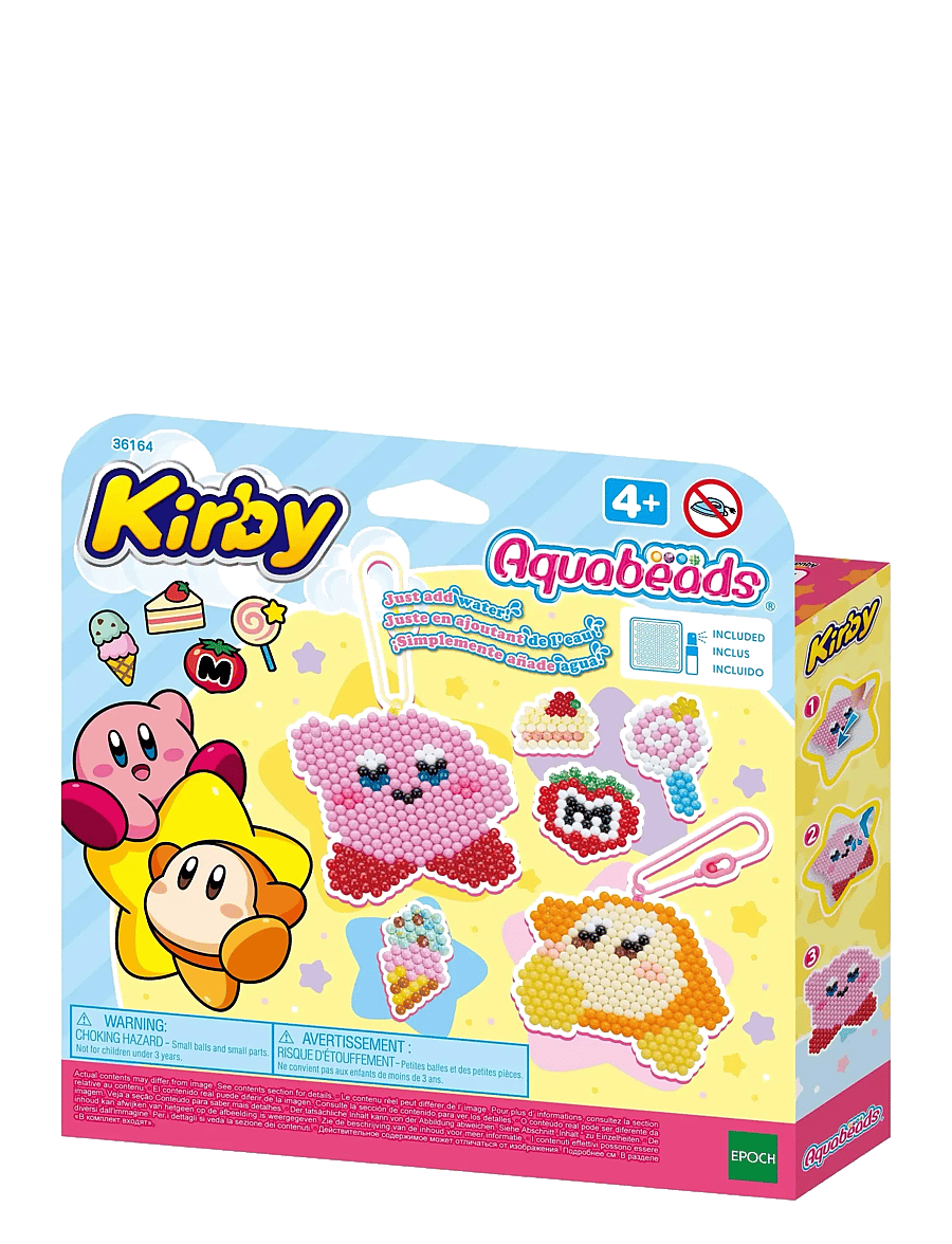 Aquabeads - Kirby Keychain Craft Kit - kreasæt - mixed - 1