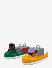AquaPlay 2 Containerboats with figurines - MULTI COLOURED