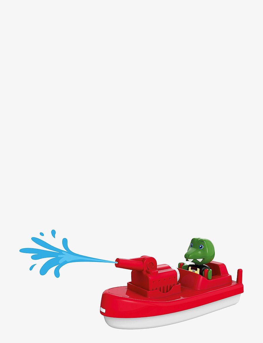 Aquaplay - AquaPlay FireBoat - badespielzeug - red - 2