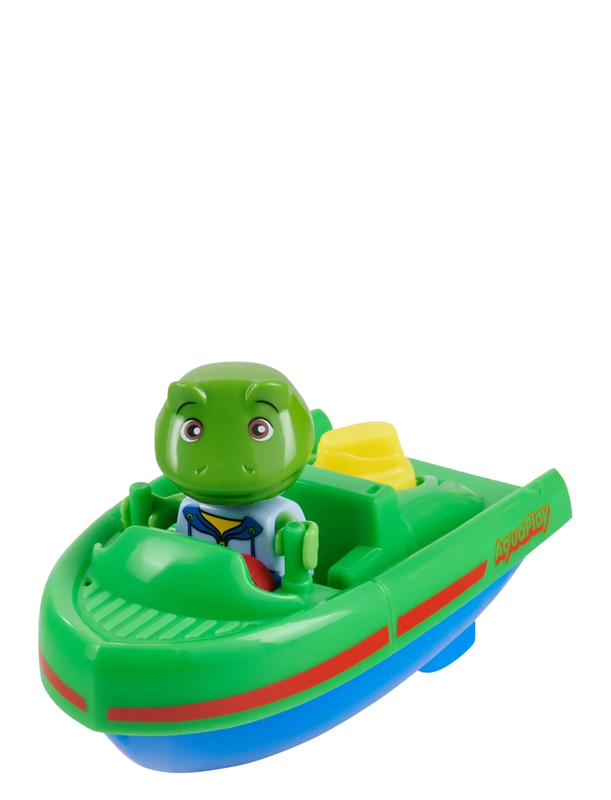 Aquaplay Aquaplay – Sports Boat With Sven The Frog, One Size, Green, Bath & Water Legetøj > Bath Legetøj, Børn