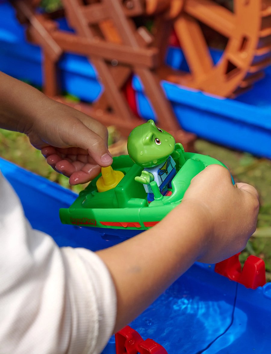 Aquaplay - AquaPlay – Sports Boat with Sven the Frog - vanniaeg - green - 0