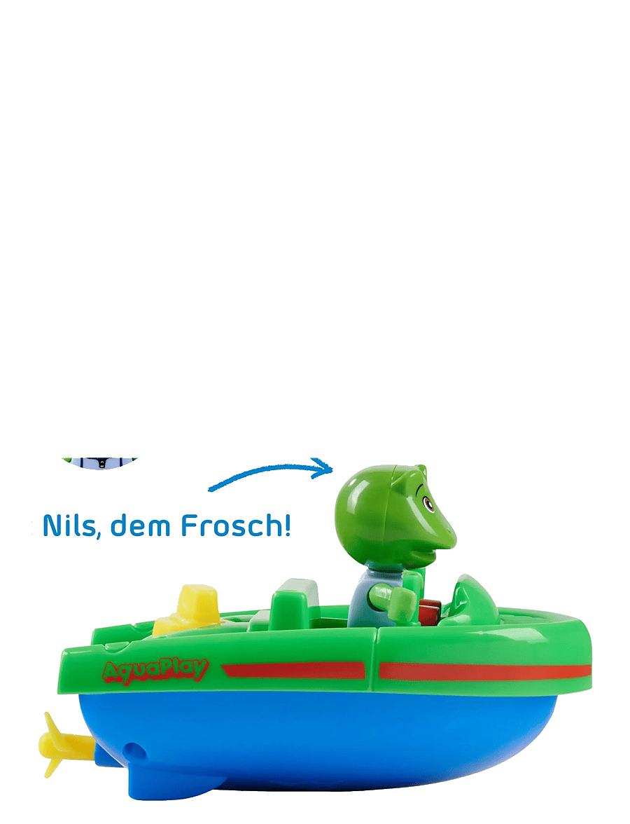 Aquaplay - AquaPlay – Sports Boat with Sven the Frog - vanniaeg - green - 4