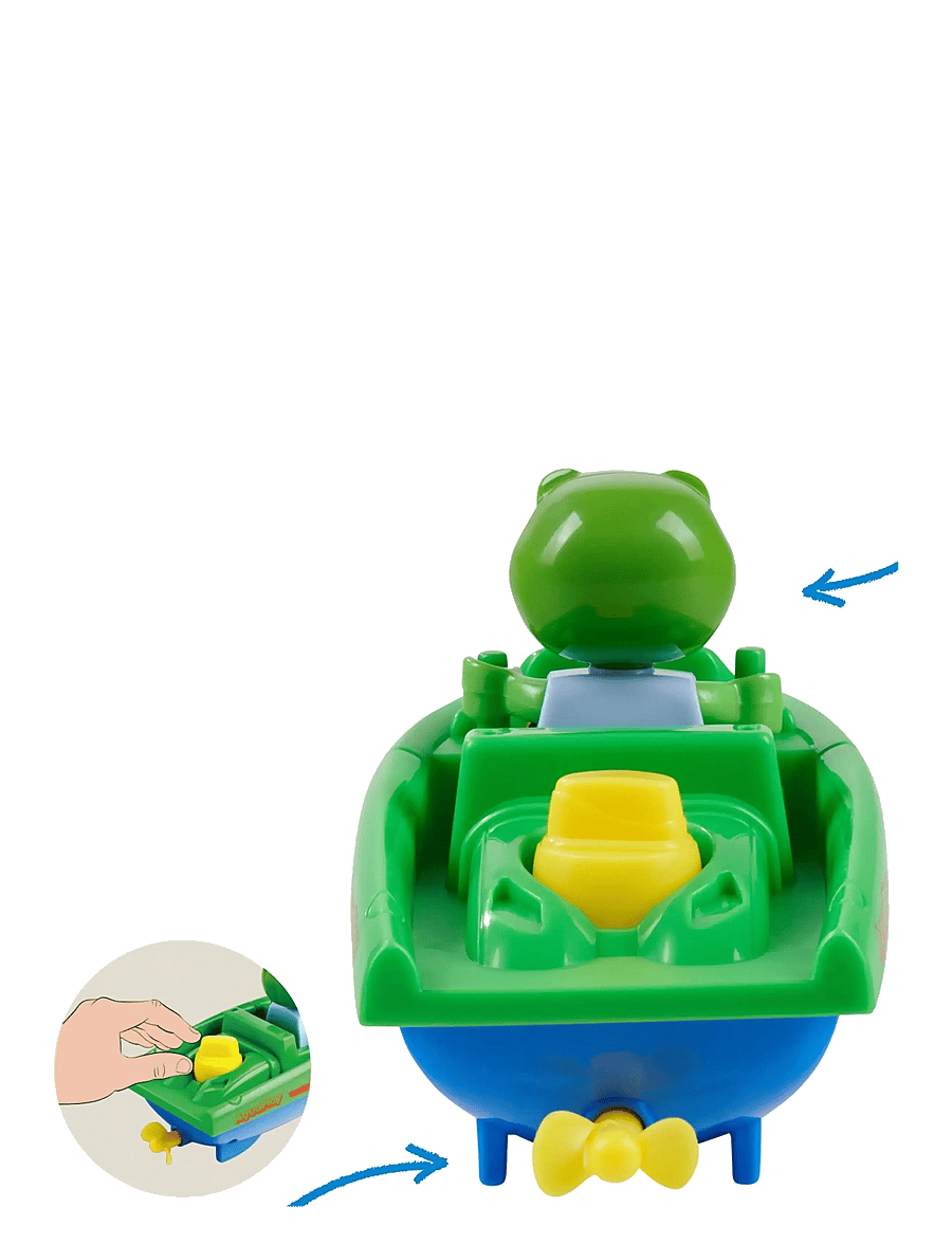 Aquaplay - AquaPlay – Sports Boat with Sven the Frog - vanniaeg - green - 5