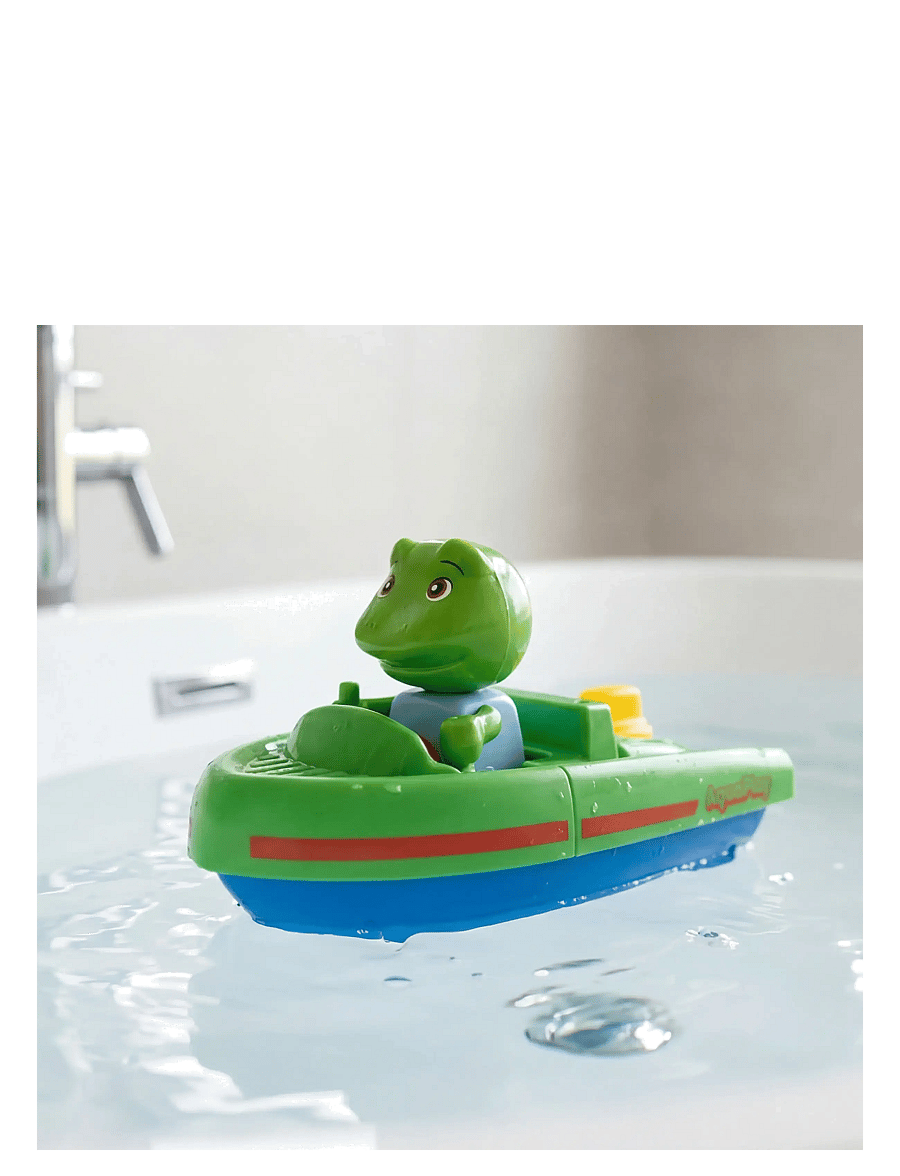 Aquaplay - AquaPlay – Sports Boat with Sven the Frog - badespielzeug - green - 5