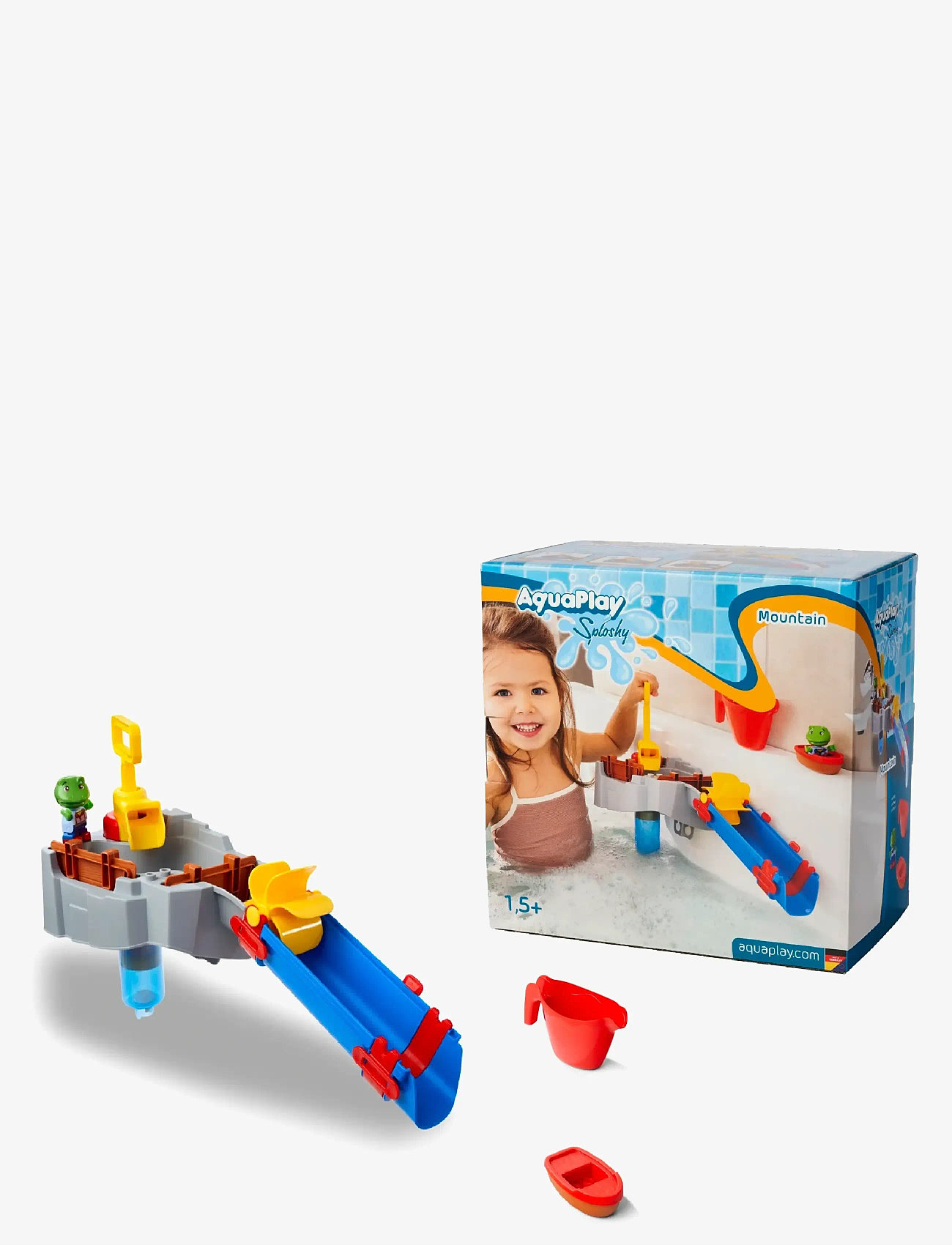 Aquaplay - Aquaplay Sploshy Mountain Water Play Set - badleksaker - multi coloured - 3