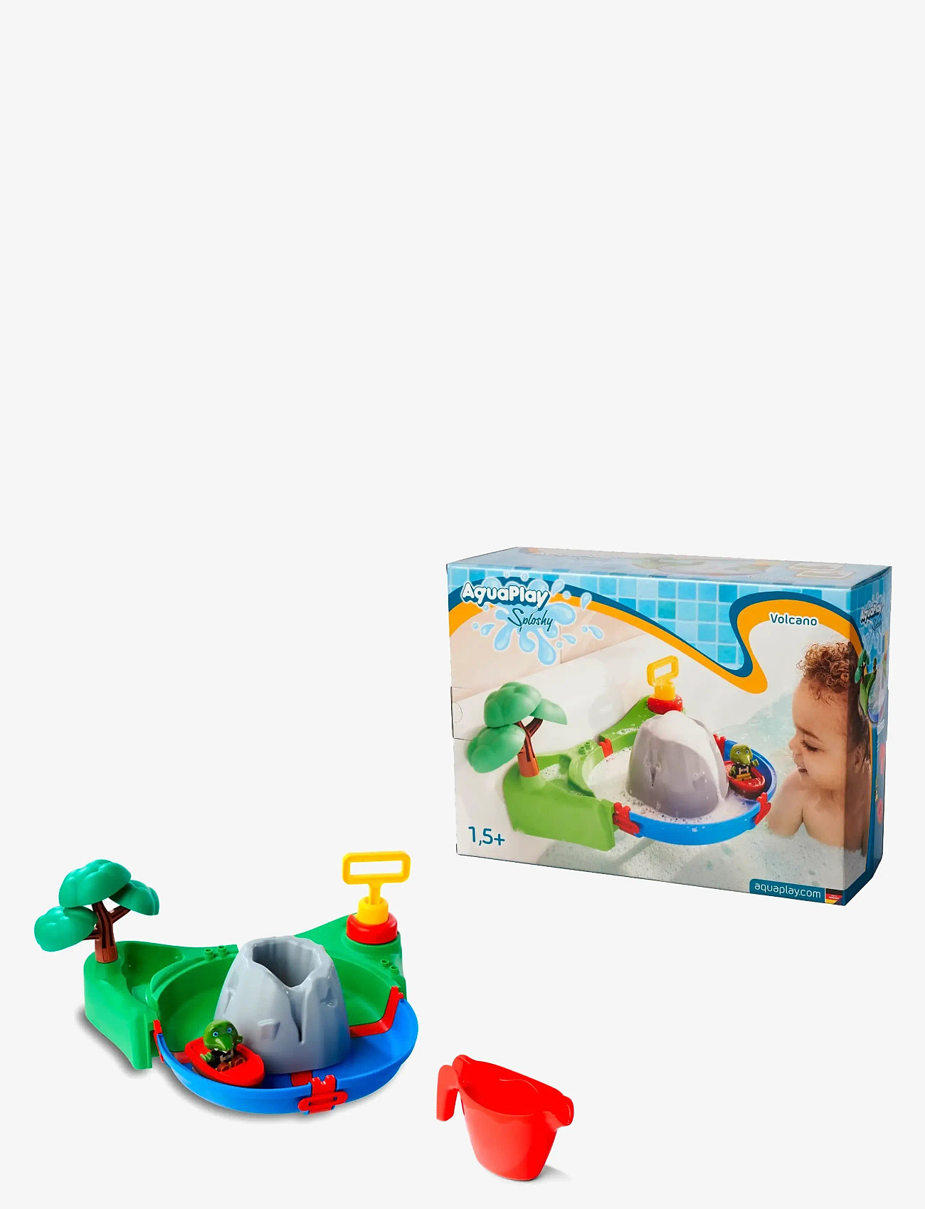 Aquaplay - Aquaplay Sploshy Vulcano Water Play Set - badleksaker - multi coloured - 1