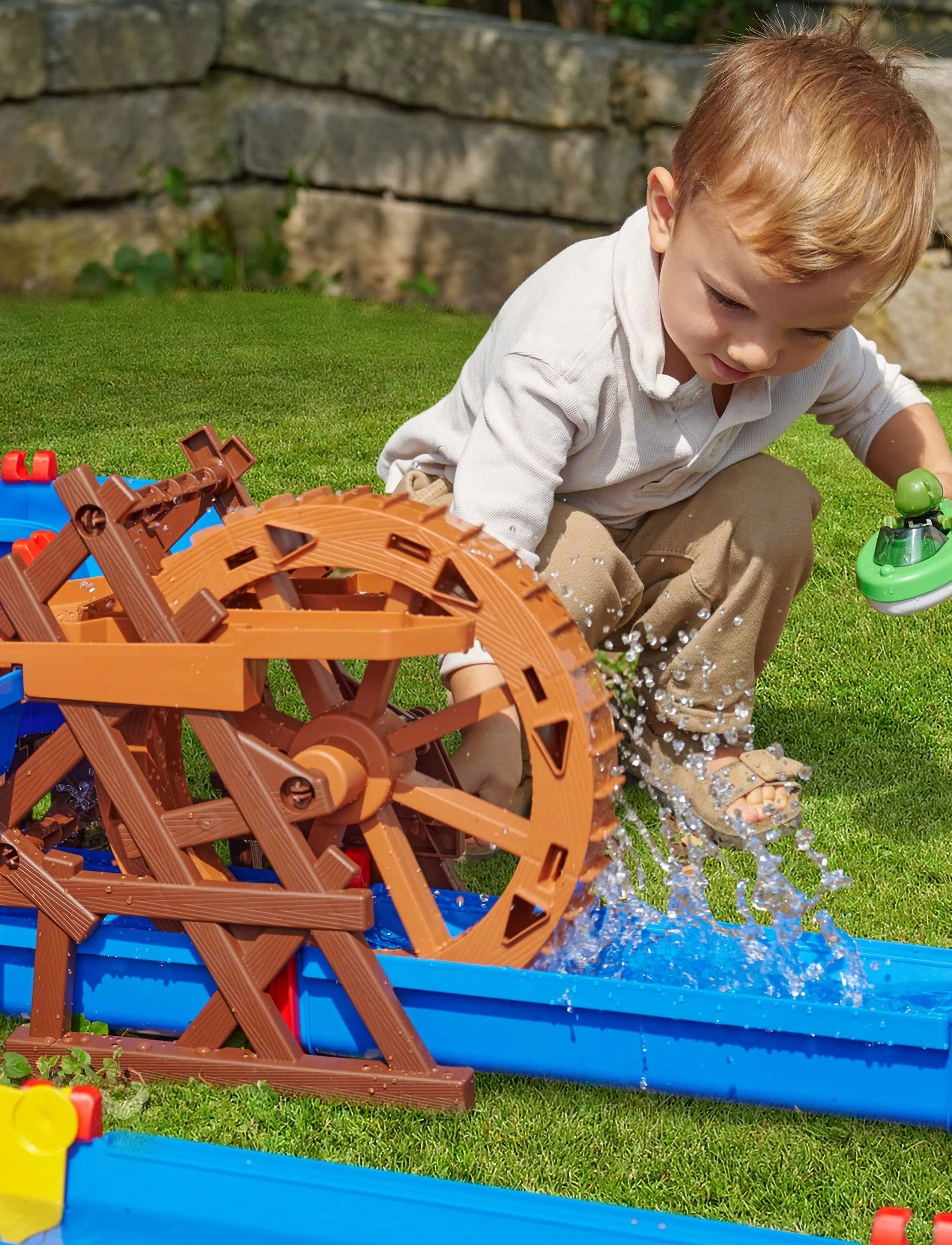Aquaplay Aquaplay – Waterwheel Playset, One Size, Blue, Legesæt Og Actionfigurer > Legesæt, Børn