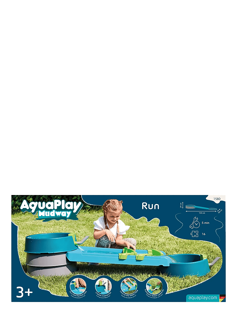 Aquaplay - AquaPlay – Mudway RUN Water Track - andere wasserspielzeuge - multi coloured - 3