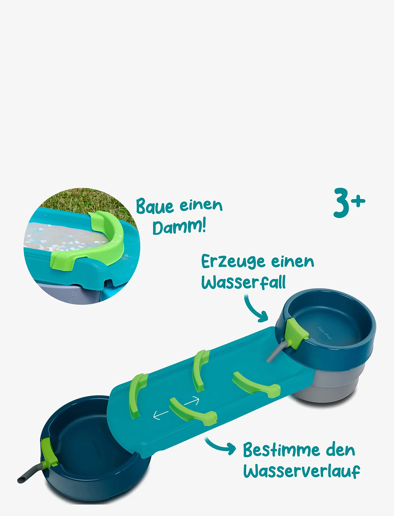 Aquaplay - AquaPlay – Mudway RUN Water Track - andere wasserspielzeuge - multi coloured - 4