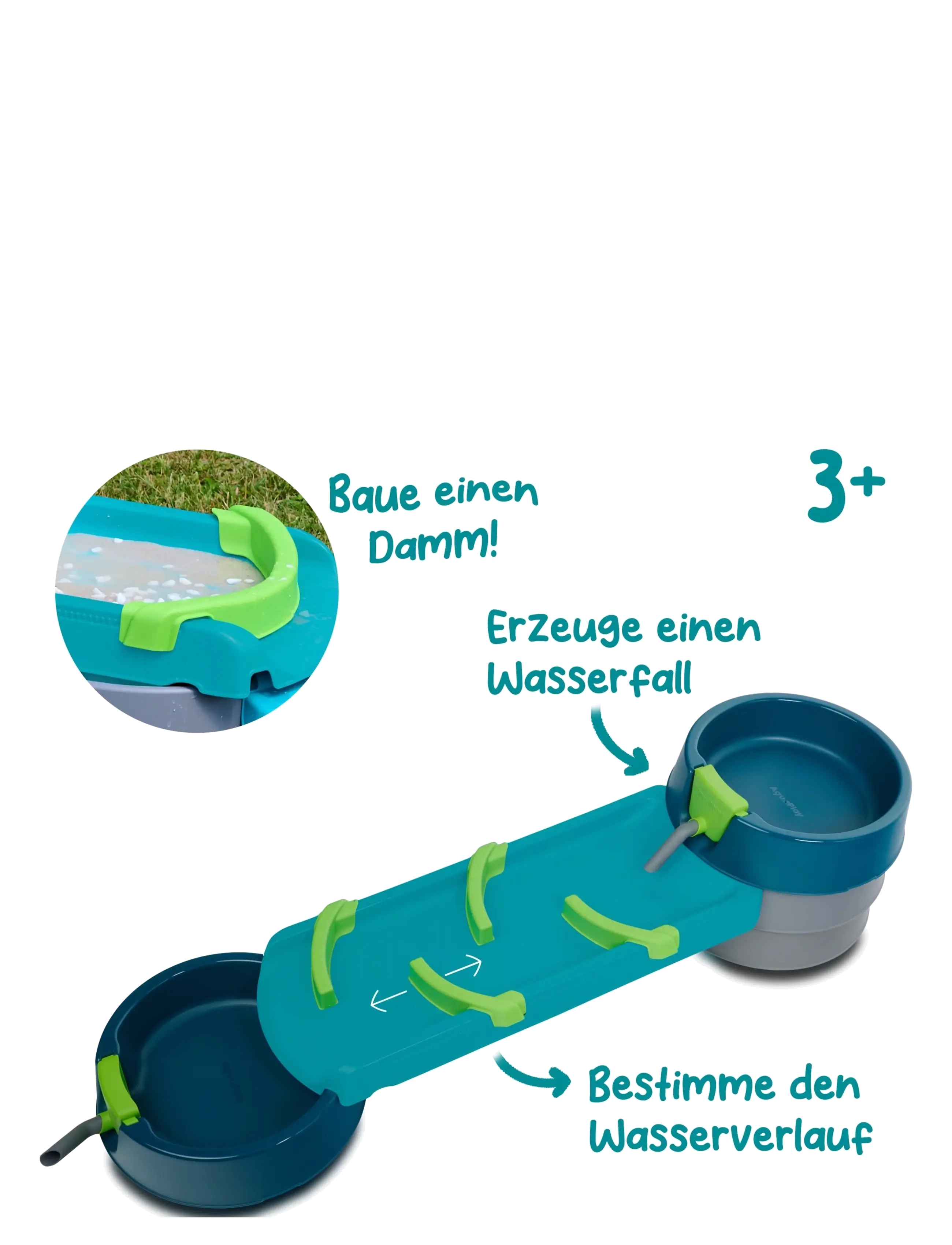 Aquaplay - AquaPlay – Mudway RUN Water Track - muud veemänguasjad - multi coloured - 4
