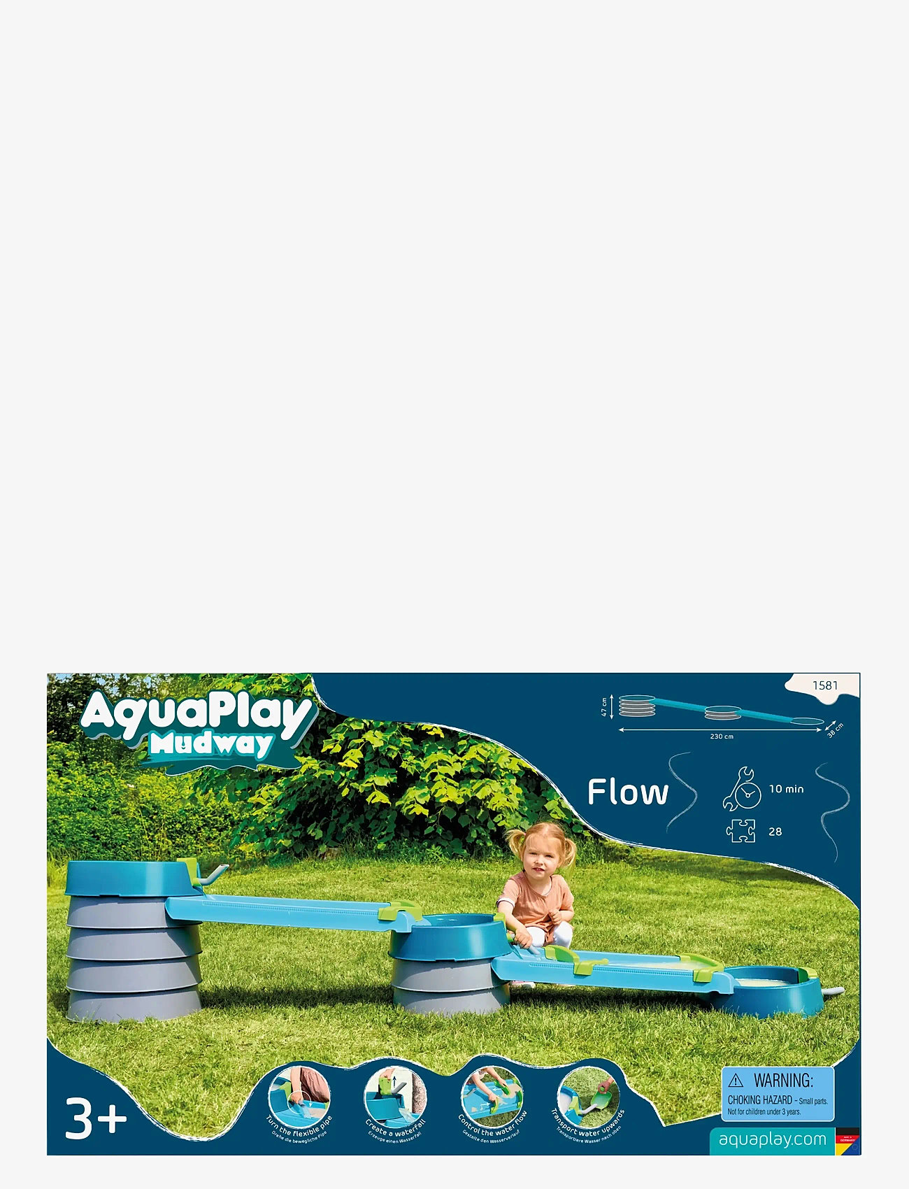 Aquaplay - AquaPlay – Mudway FLOW Water Track - andere wasserspielzeuge - multi coloured - 2