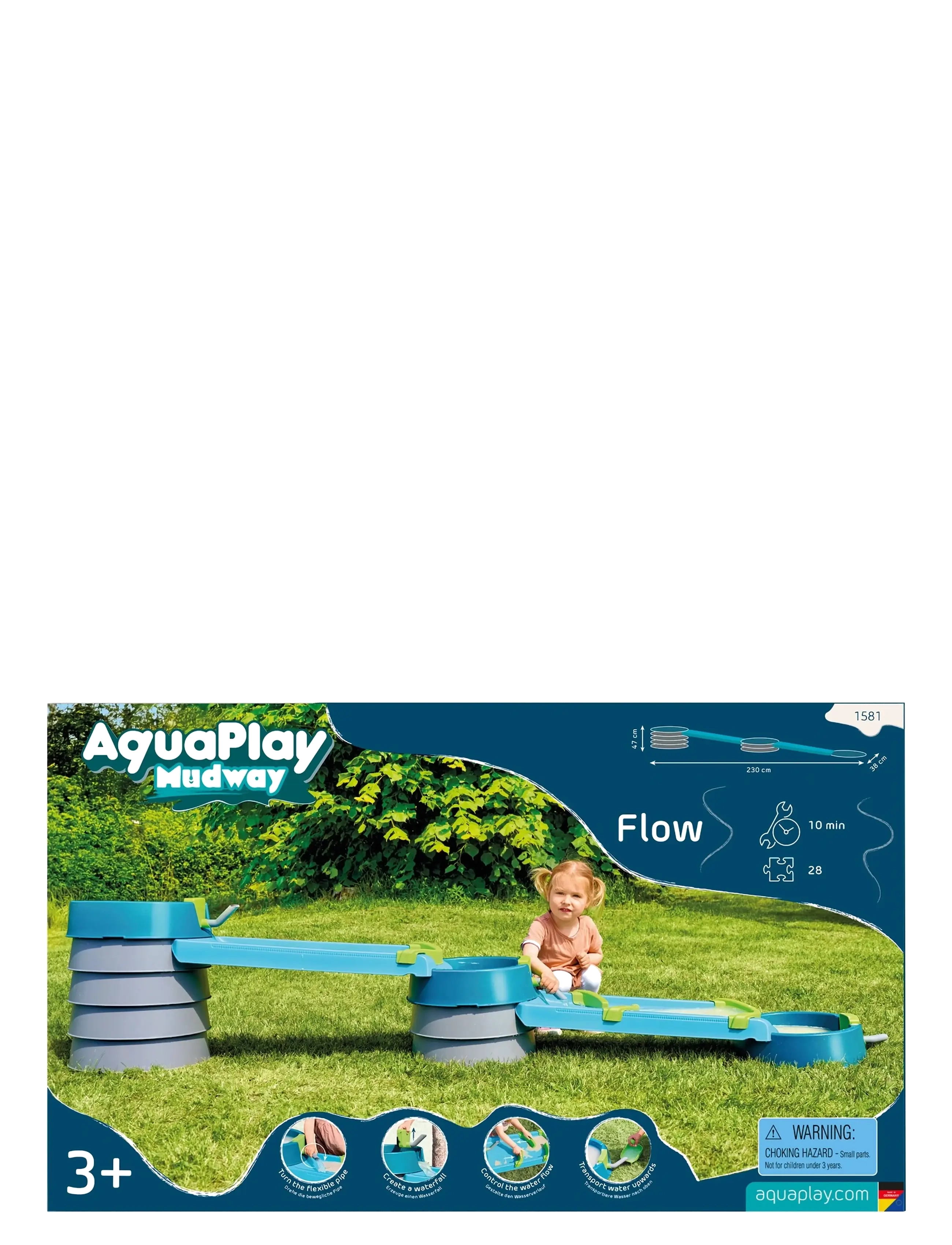 Aquaplay - AquaPlay – Mudway FLOW Water Track - other water toys - multi coloured - 2