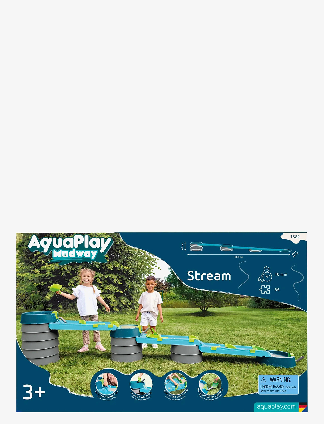 Aquaplay - AquaPlay – Mudway STREAM Water Track - kiti vandens žaislai - multi coloured - 2